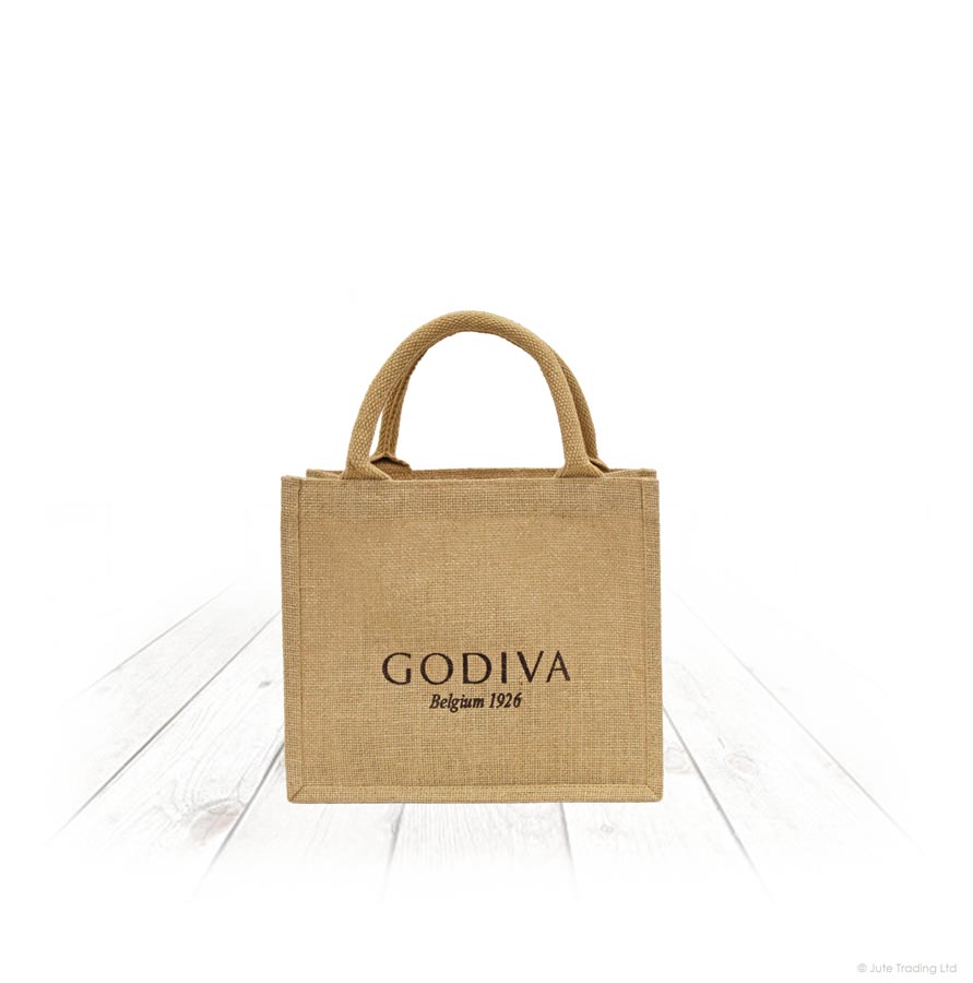 Small Lurex Jute Gift Bag