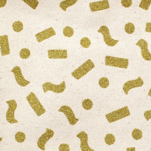 Customisable Bags- Glitter print on canvas