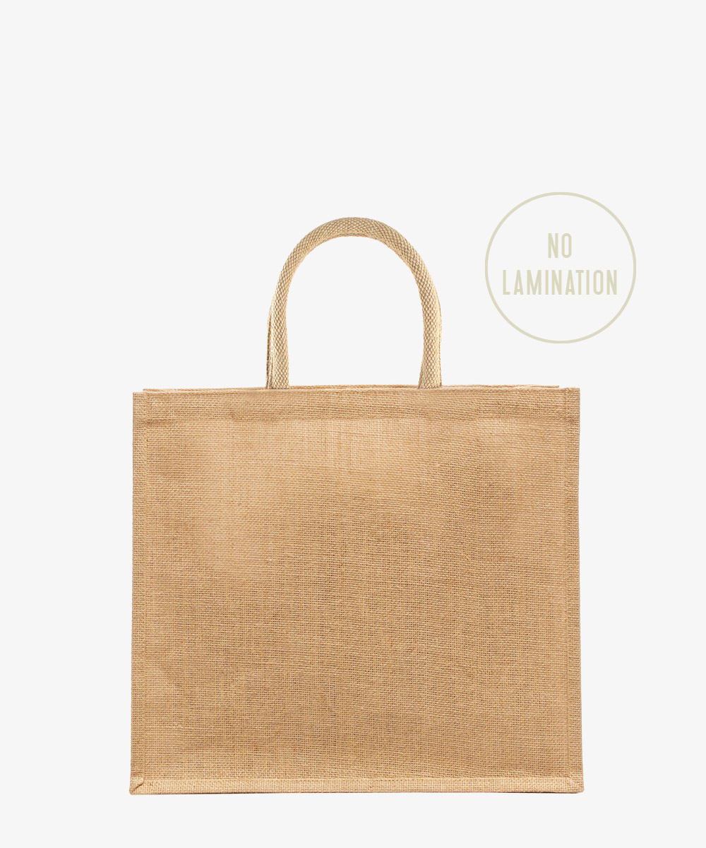 Stiffened Jute Bag