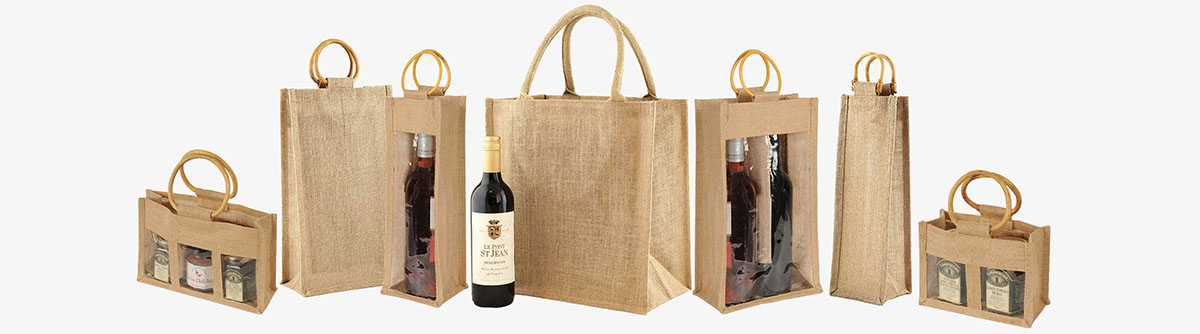 Jute Bottle Bags